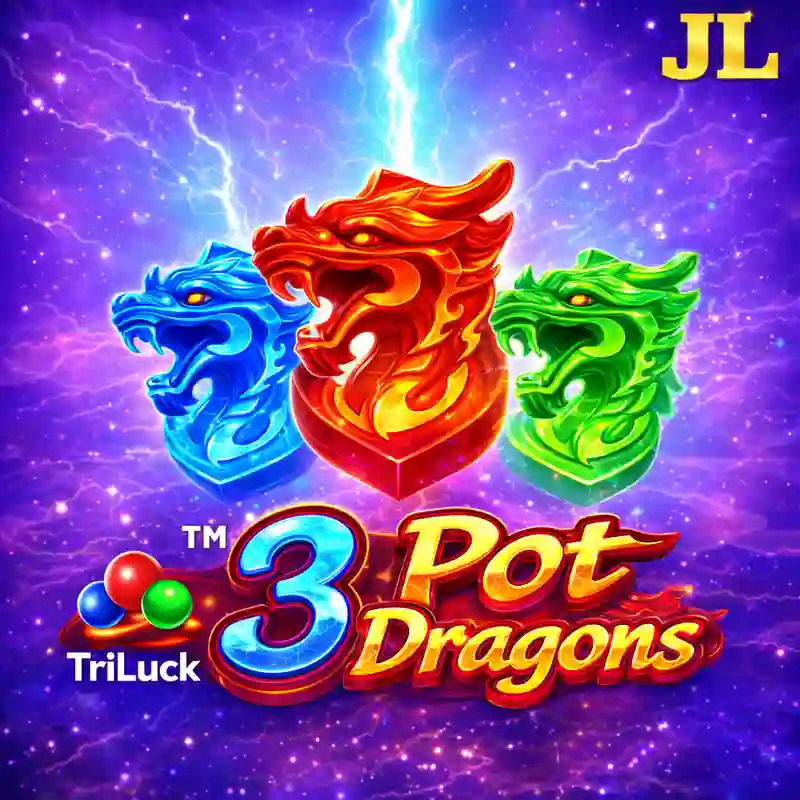 3 Pot Dragons Slot Game at galaxybet Casino