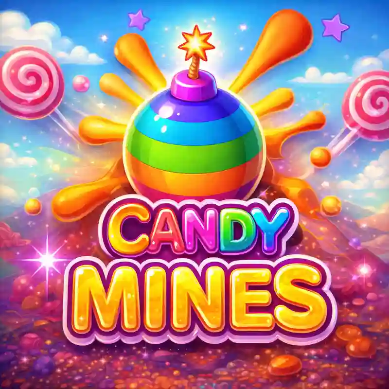 Candy Mines Game Logo
