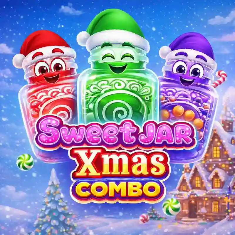 Sweet Jar Xmas Combo slot game interface at galaxybet